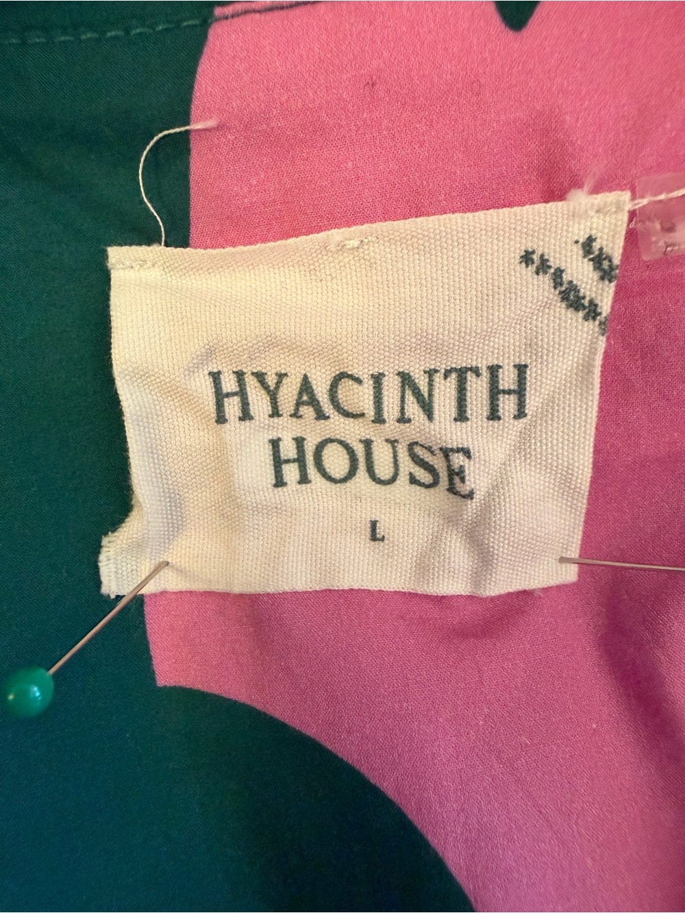 Hyacinth House Green & Pink Bold Floral Print Maxi Dress - Picture 5 of 8